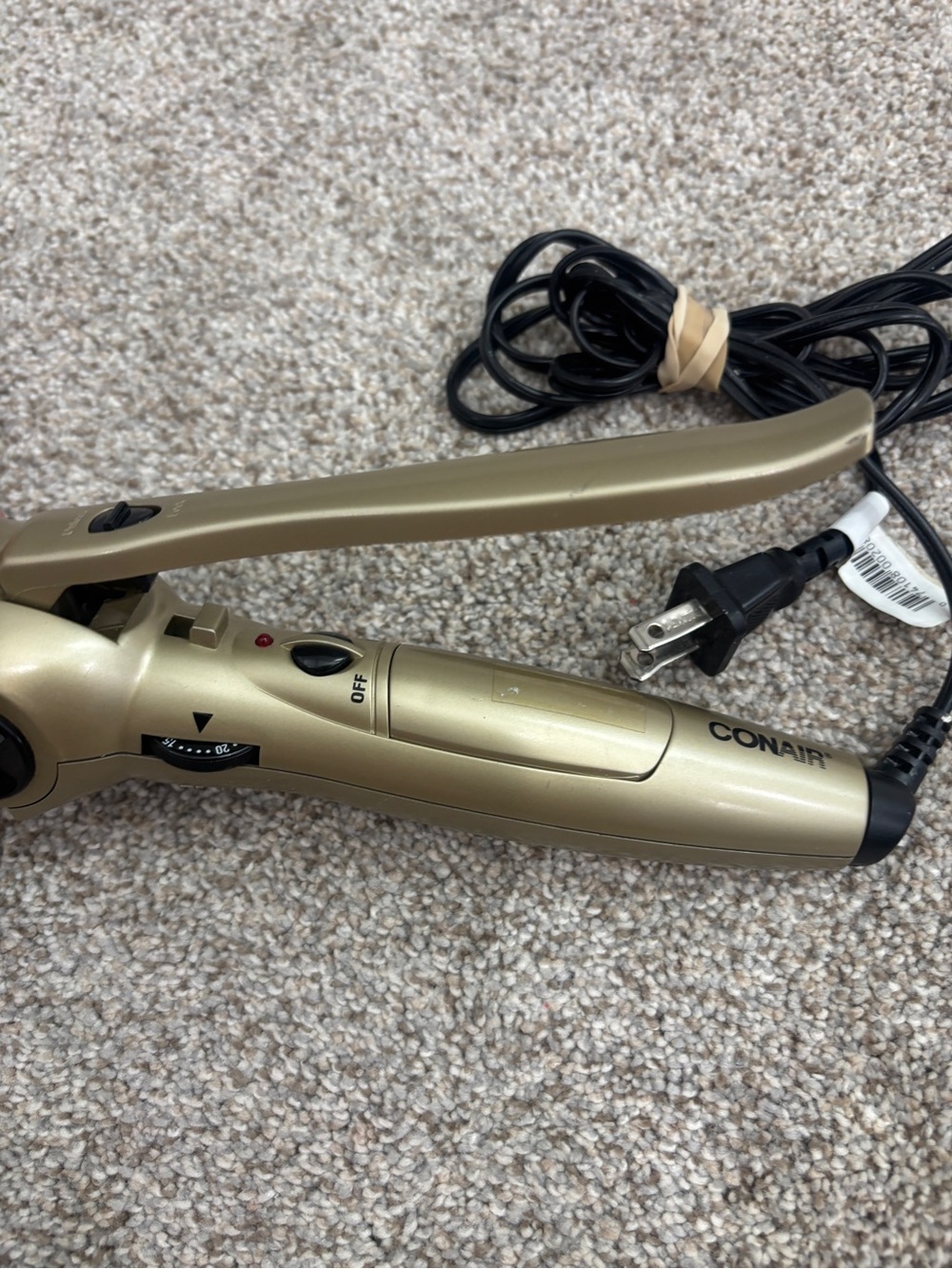 Conair straightener wet hair dry hair gold - Picture 3 of 5